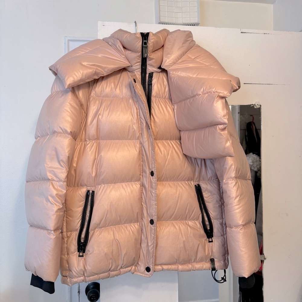 RUDSAK puffer coat in light pink size M super warm for cold weather - Picture 3 of 11